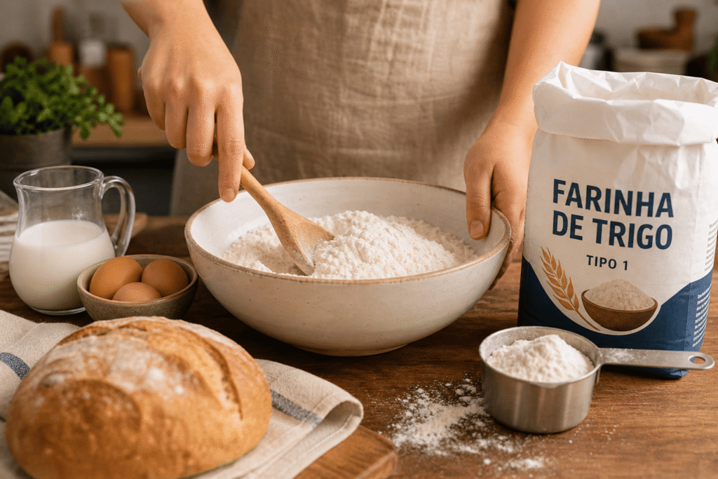 Farinha de trigo: o ingrediente simples que faz parte da sua vida todos os dias