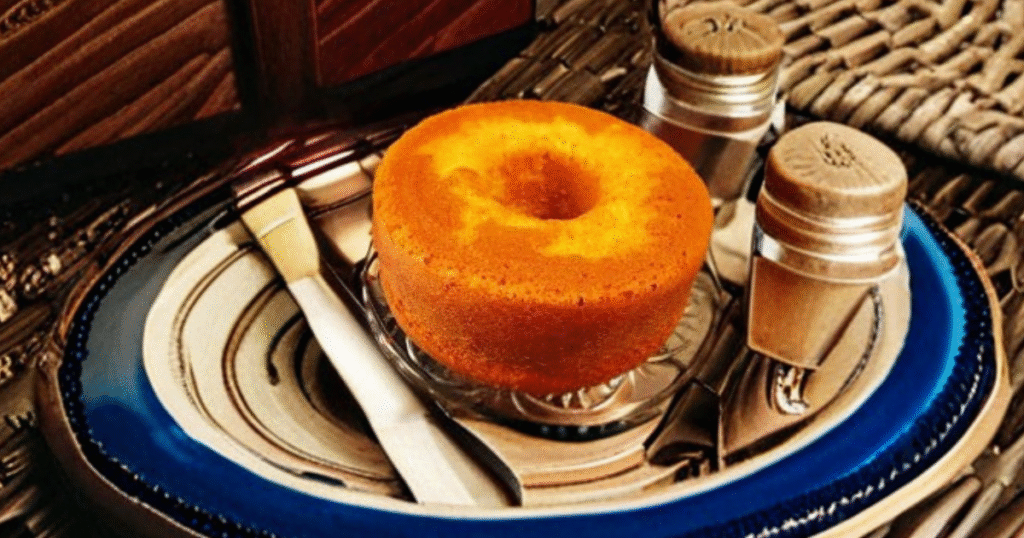 bolo com suco tang de liquidificador