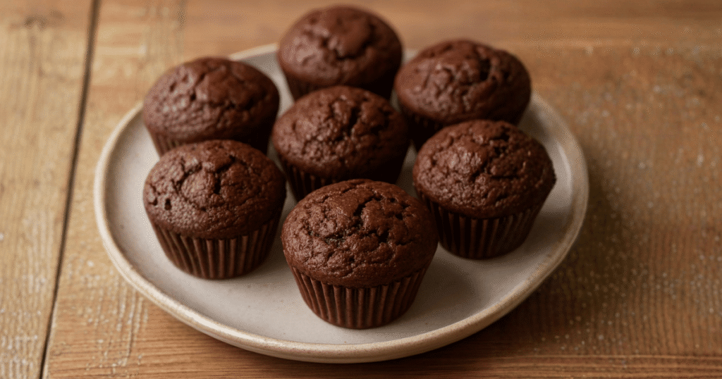 Bolinho fofo de chocolate