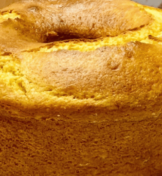 Bolo de aveia fofinho