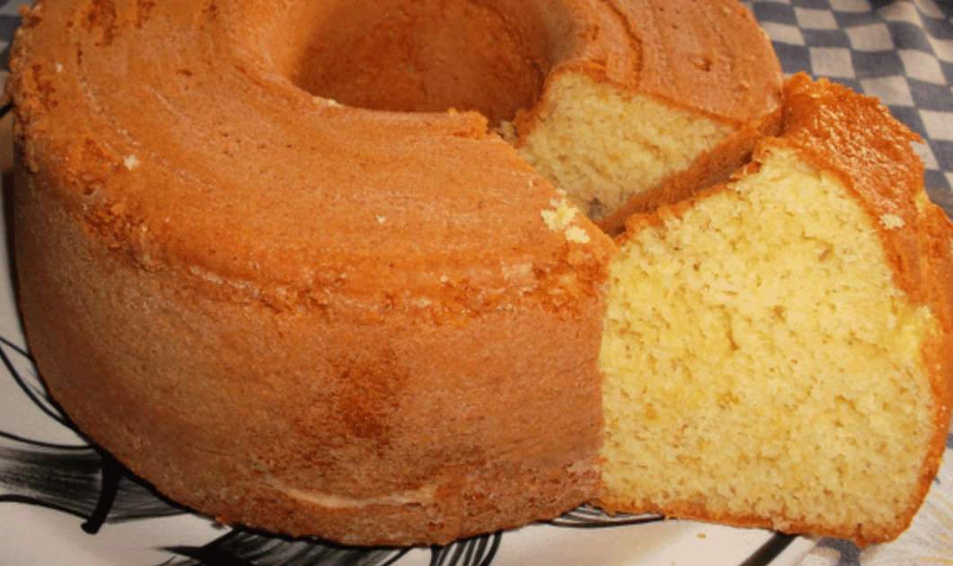 Bolo de farinha de trigo