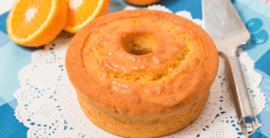 Bolo fofo de laranja