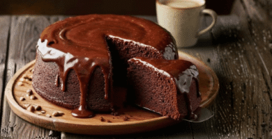 Receita de bolo de chocolate fofinho