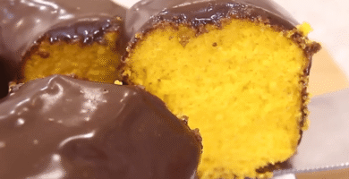 bolo de cenoura com chocolate