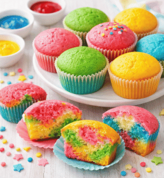 O bolinho colorido é uma receita simples, alegre e perfeita para deixar qualquer momento mais especial.