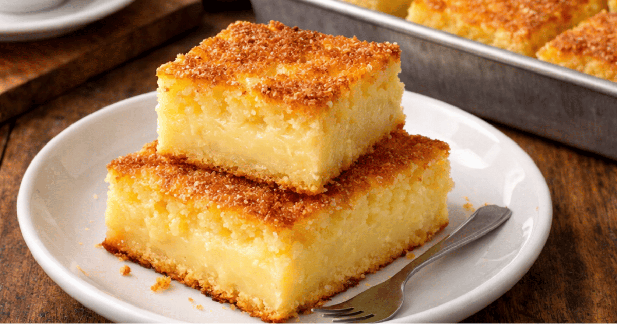 Bolo de fubá cremoso