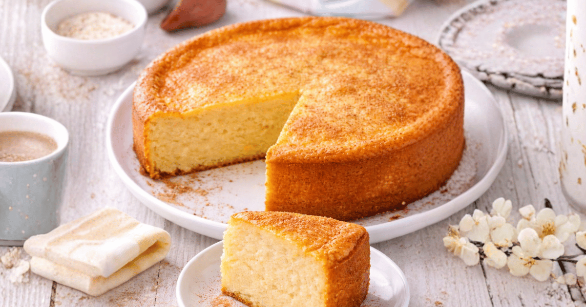 Torta de batata doce