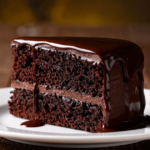 Bolo de chocolate sem leite feito no liquidificador