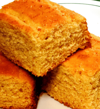Receita do bolo de fubá cremoso