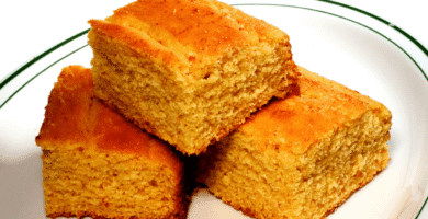 Receita do bolo de fubá cremoso