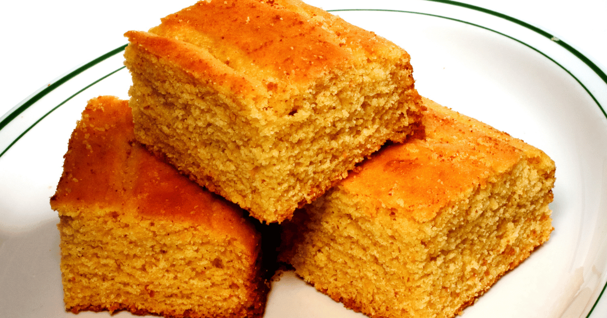 Receita do bolo de fubá cremoso