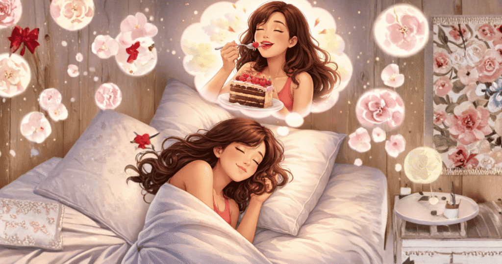 Sonhar comendo bolo pode ter várias interpretações. Tudo depende do contexto do sonho, das emoções sentidas e do momento de vida de quem sonha.