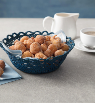 Bolinho de chuva fofo e sequinho