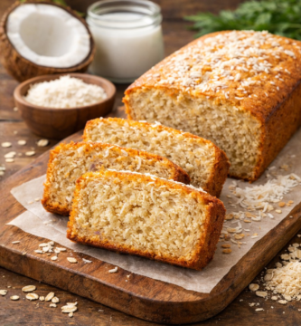 Bolo de Coco Saudável Sem Lactose