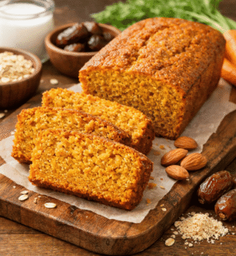 Bolo de cenoura saudável sem óleo