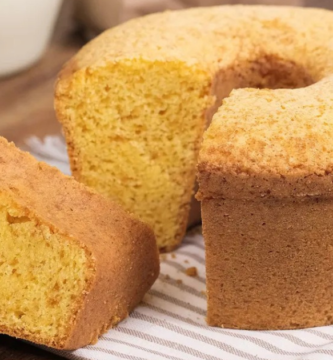 Bolo de fubá simples que não fica seco