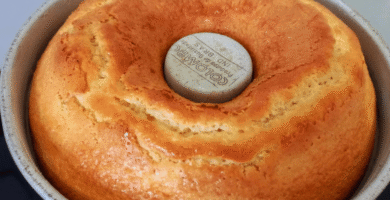 Bolo de liquidificador simples