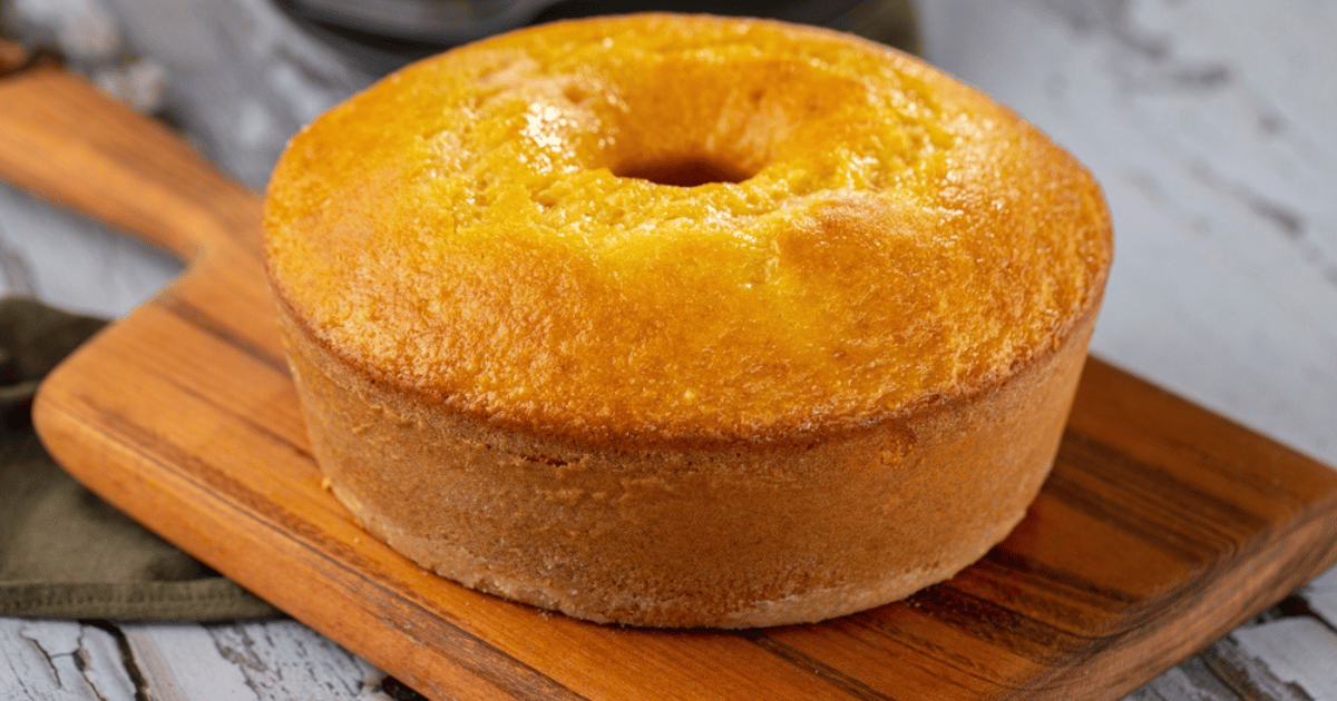 Bolo de milho de lata fofinho