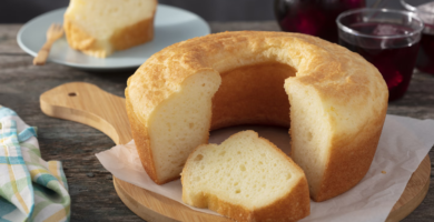Bolo fofo pão de queijo