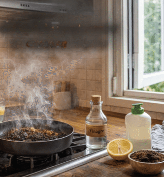Como tirar cheiro de queimado da cozinha rápido