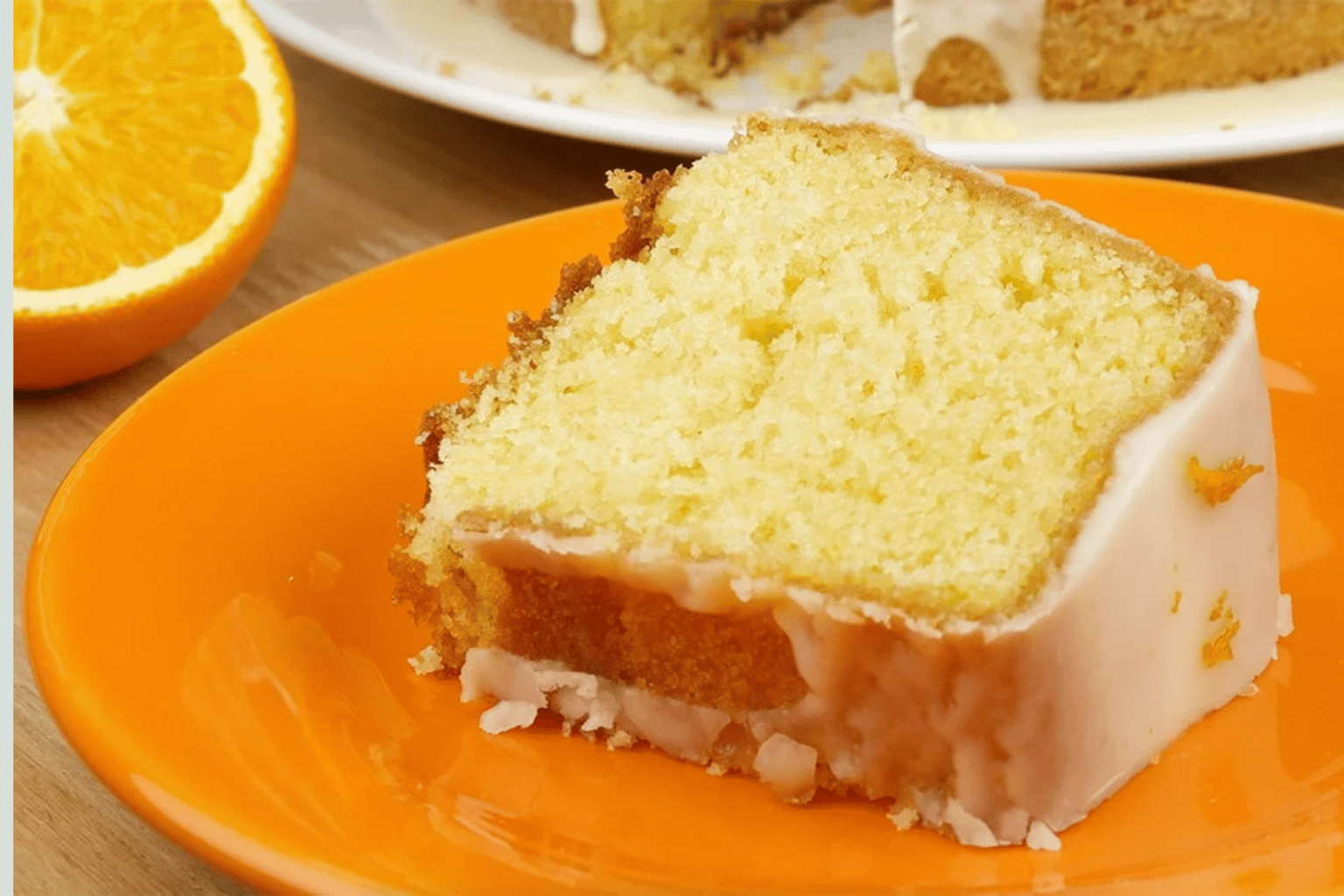 Bolo de laranja fofinho