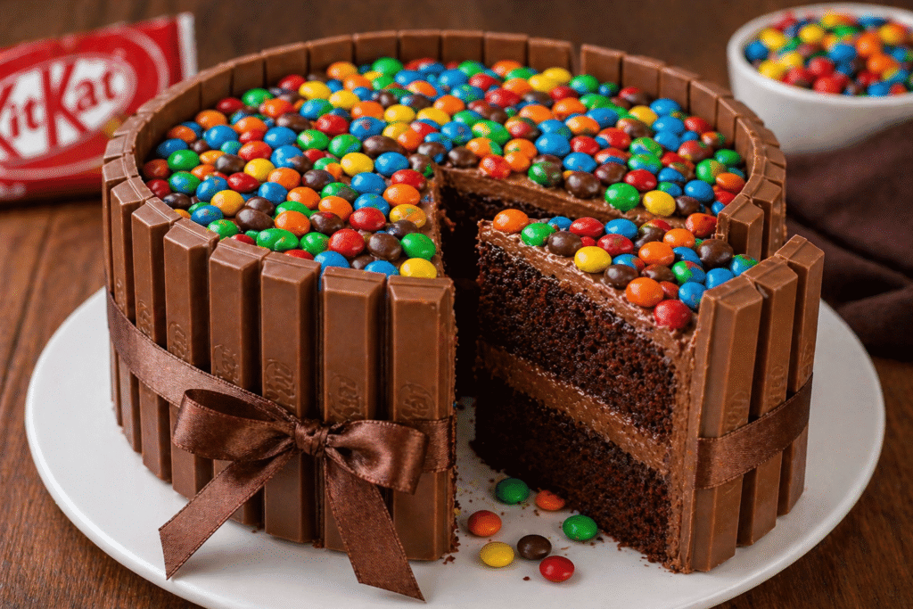Bolo KitKat Fácil e Decorado para Festas
