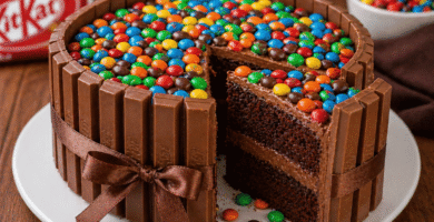 Bolo KitKat Fácil e Decorado para Festas