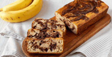 Bolo de Banana Fit com 3 Ingredientes