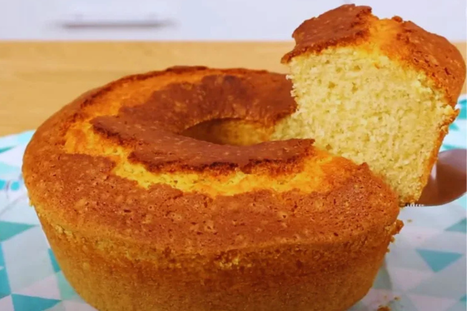 Bolo simples fofinho