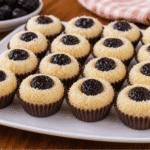 O olho de sogra é um doce tradicional muito conhecido no Brasil.