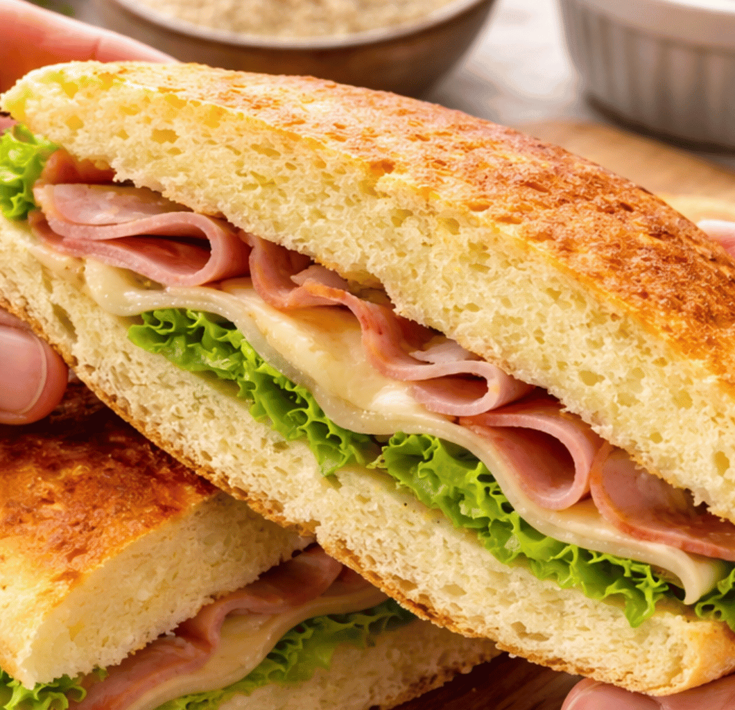 Pão Low Carb de Frigideira