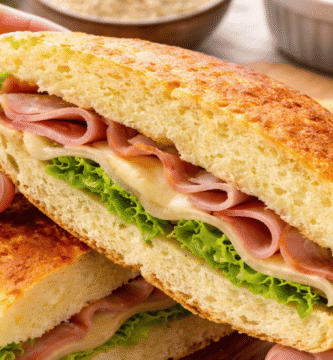 Pão Low Carb de Frigideira