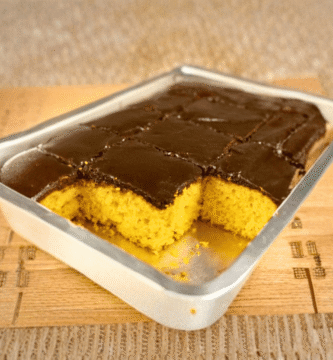 Receita bolo de cenoura