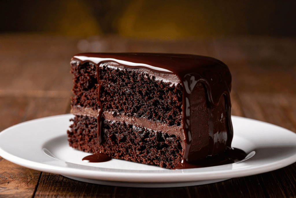 Bolo de chocolate fofinho de liquidificador que fica pronto em minutos
