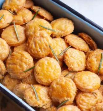 Biscoito de Queijo Parmesão