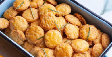 Biscoito de Queijo Parmesão