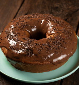 Bolinho fofinho de chocolate