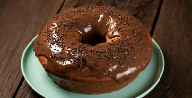 Bolinho fofinho de chocolate