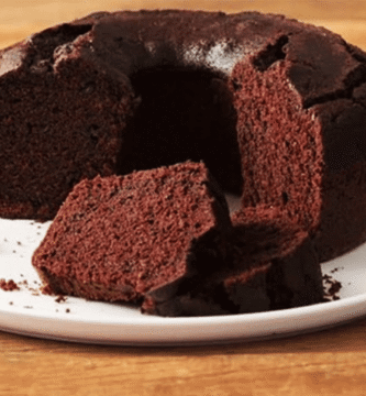 Bolo de Chocolate Super Fofinho