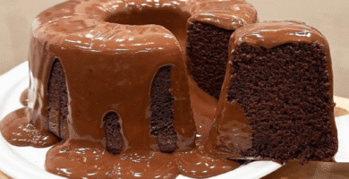 Bolo de Chocolate de Liquidificador