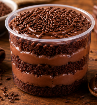 Bolo no Pote de Brigadeiro: Receita Cremosa, Fácil e Perfeita para Vender