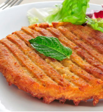 Hambúrguer Vegano de Grão-de-Bico