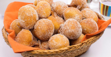 Receita de bolinho de chuva