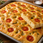 Receita de focaccia simples