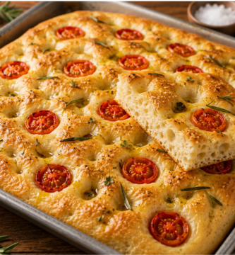 Receita de focaccia simples