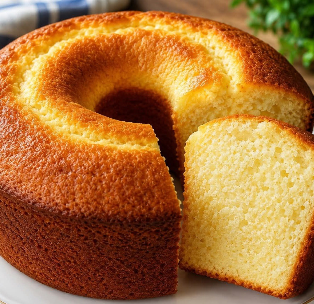 Bolo de trigo fofinho