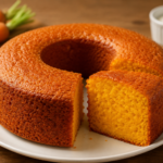 Bolo de cenoura sem óleo com iogurte