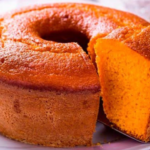 Bolo de cenoura sem oleo e açúcar