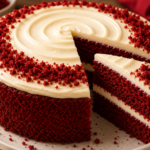 Bolo Red Velvet Fofinho com Cobertura Cremosa