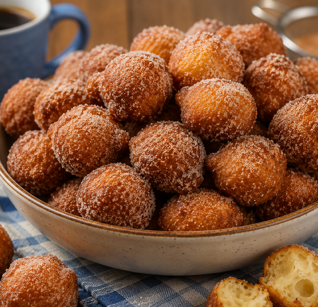 Receita de bolinho de chuva tradicional simples com água